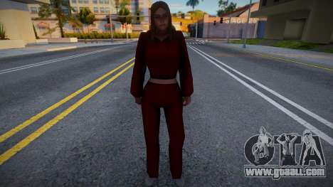 Girl in a red tracksuit for GTA San Andreas