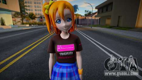 Love Live - Tshirt 95 for GTA San Andreas