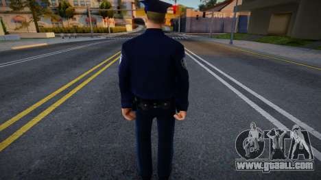 Winter police skin 1 for GTA San Andreas