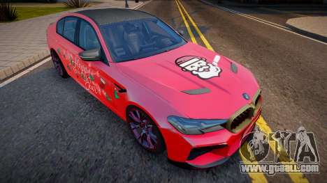 BMW M5 CS (New Year Edition) for GTA San Andreas