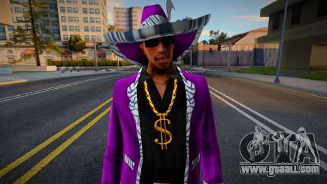 CJ from the 80s for GTA San Andreas