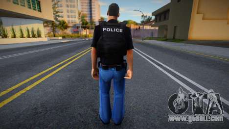 Policeman in body armor v1 for GTA San Andreas