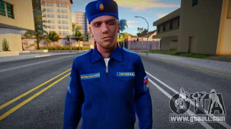 Private VKS in office uniform for GTA San Andreas