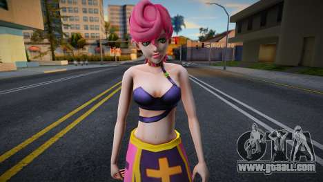 Trish Una from JJBA Diamond Records part 5 for GTA San Andreas