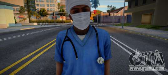 Medic in a mask