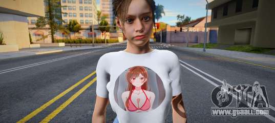 Claire Redfield Denim Jeans v1