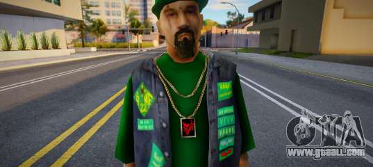 Member of the motorcycle club Vagos MC for GTA San Andreas