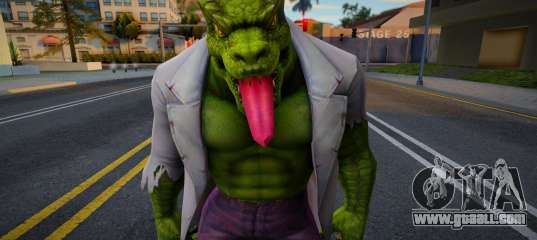 Lizard skin