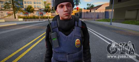 Police Officer (unloading)