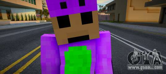 Patrick Fitzgerald from Minecraft 12 for GTA San Andreas