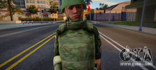 Fighter of the Army of the Russian Federation