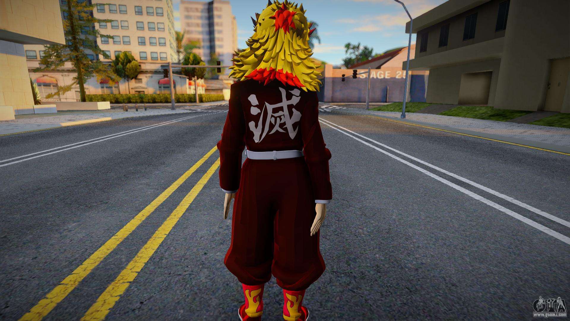 Demon Slayer (GIYUU) - Rigg GTA San Andreas! 