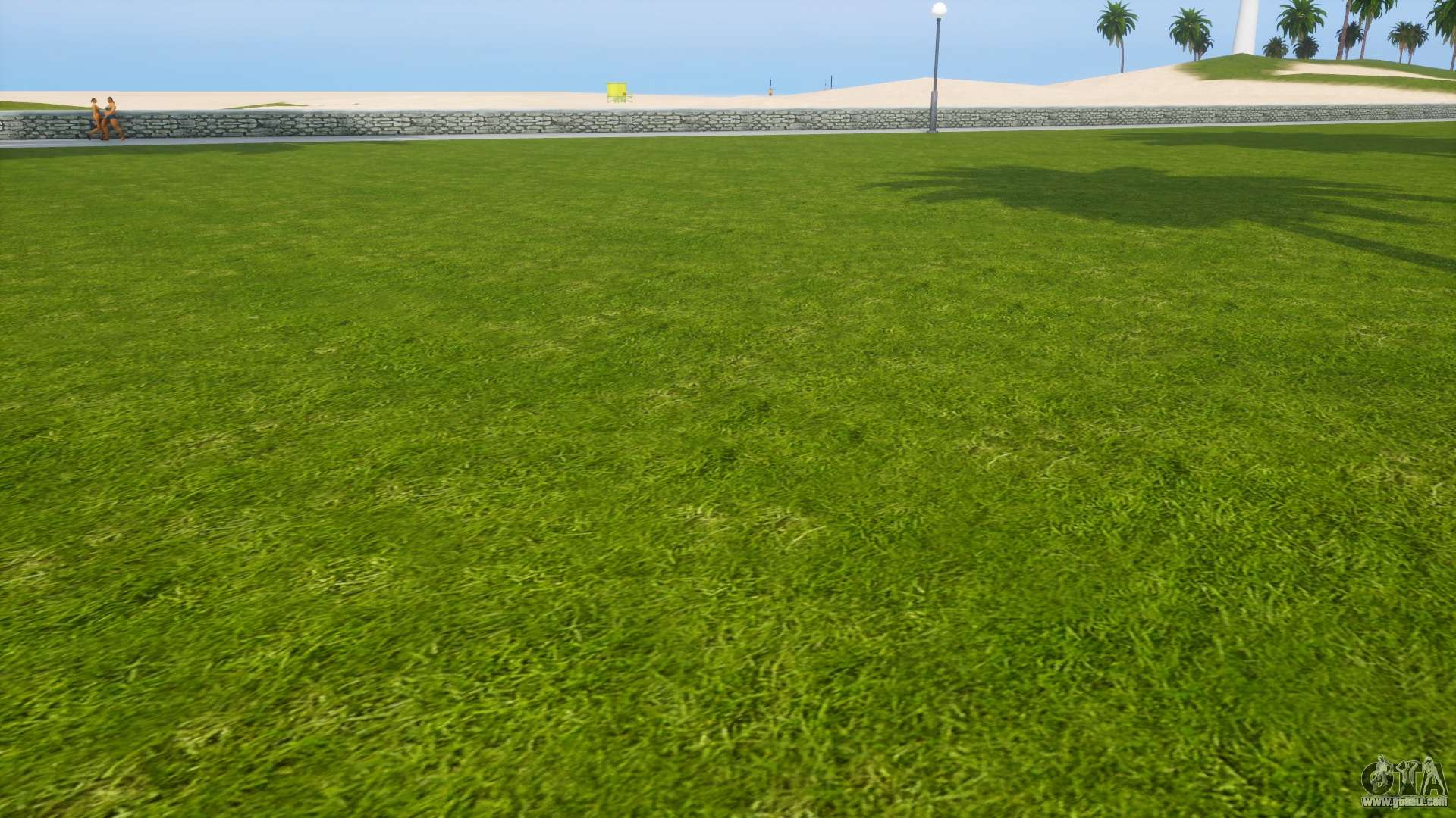 GTA Vice City Modern mod version 1.2 adds new textures and HD grass,  features LOD fixes