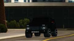 Niva Urban Black (22ZZ020) for GTA San Andreas