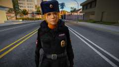 Girl in police uniform for GTA San Andreas