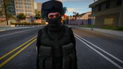 A man in a sokol interior ministry uniform for GTA San Andreas