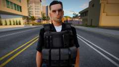 Policeman in body armor v1 for GTA San Andreas