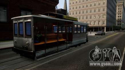 Ability to work as a tram driver for GTA San Andreas Definitive Edition