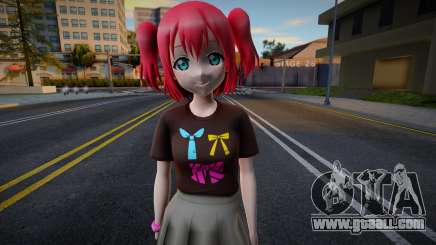 Love Live - Tshirt 39 for GTA San Andreas