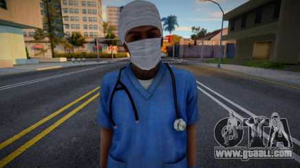 Medic in a mask for GTA San Andreas