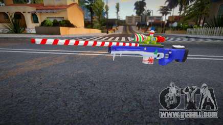 X-MAS Weapon - Sniper for GTA San Andreas