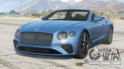 Bentley Continental GT Convertible 2019〡add-on for GTA 5