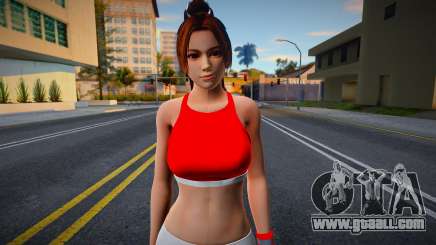 Mai Shiranui Costume Training for GTA San Andreas