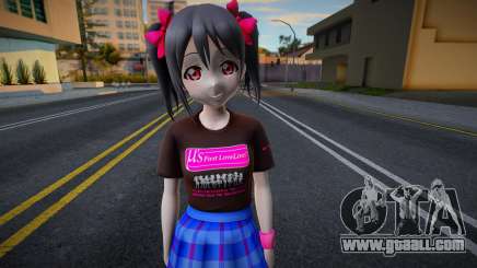 Love Live - Tshirt 93 for GTA San Andreas