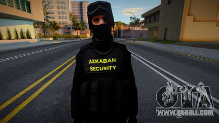 Azkaban Security Tactical Uniform 1 for GTA San Andreas