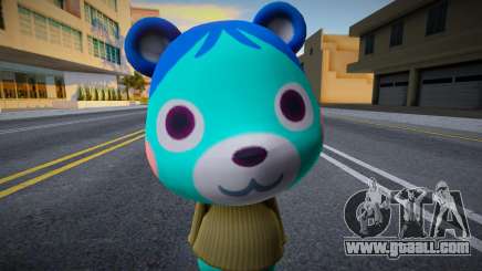 Animal Crossing - Blue Bear for GTA San Andreas