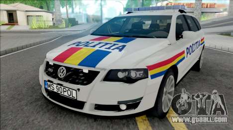 Volkswagen Passat B6 Politia Romana for GTA San Andreas