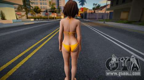DOAXVV Tsukushi Normal Bikini 1 for GTA San Andreas