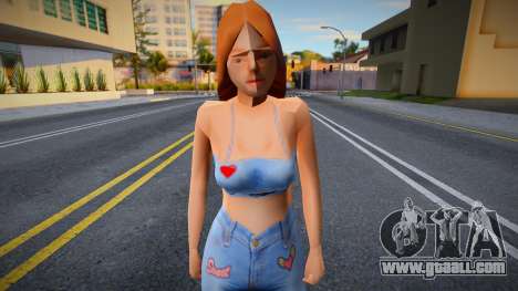 Cute Girl v6 for GTA San Andreas