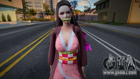 Nezuko Kamado for GTA San Andreas