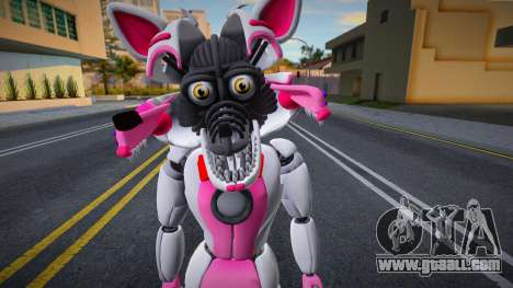 Funtime Foxy V2 Open Face for GTA San Andreas