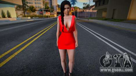 Kokoro Red Dress for GTA San Andreas