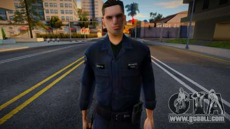 Policeman in a new uniform for GTA San Andreas