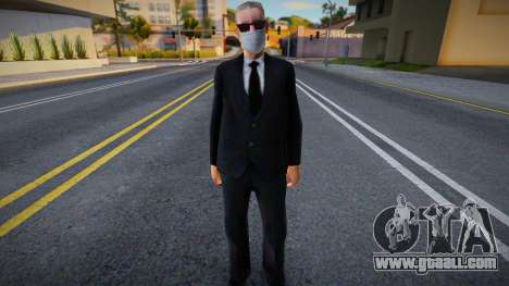 Wmomib in a protective mask for GTA San Andreas