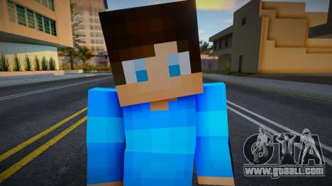 Minecraft Boy Skin 5 for GTA San Andreas