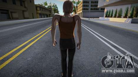 Kate - RE Outbreak Civilians Skin for GTA San Andreas