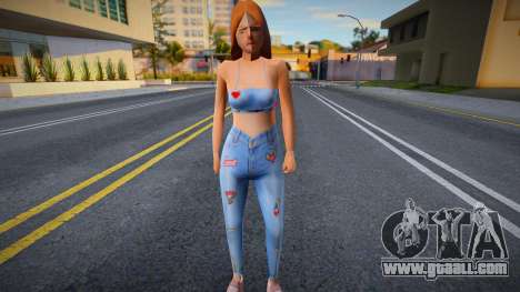 Cute Girl v6 for GTA San Andreas