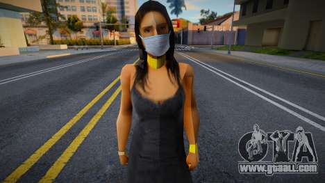 Bfyri in a protective mask for GTA San Andreas