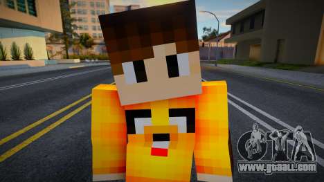 Minecraft Boy Skin 18 for GTA San Andreas