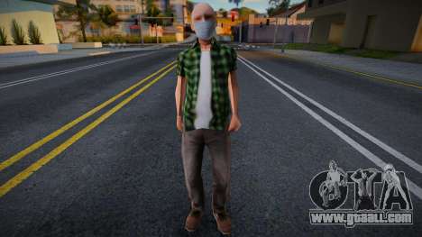 Swmost in a protective mask for GTA San Andreas