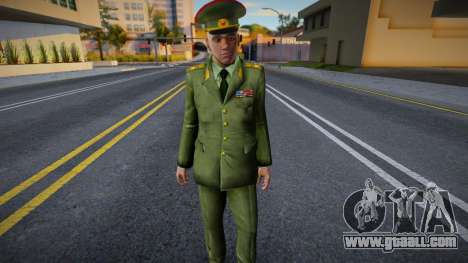 General of the Russian Army for GTA San Andreas