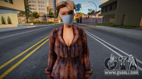 Vwfypro in a protective mask for GTA San Andreas