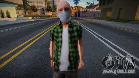 Swmost in a protective mask for GTA San Andreas