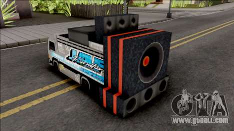 Mitsubishi Canter with Sound System for GTA San Andreas