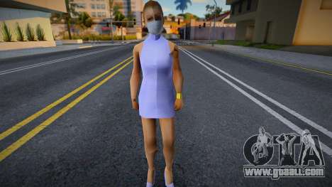 Swfyri in a protective mask for GTA San Andreas
