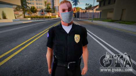 Pulaski in a protective mask for GTA San Andreas